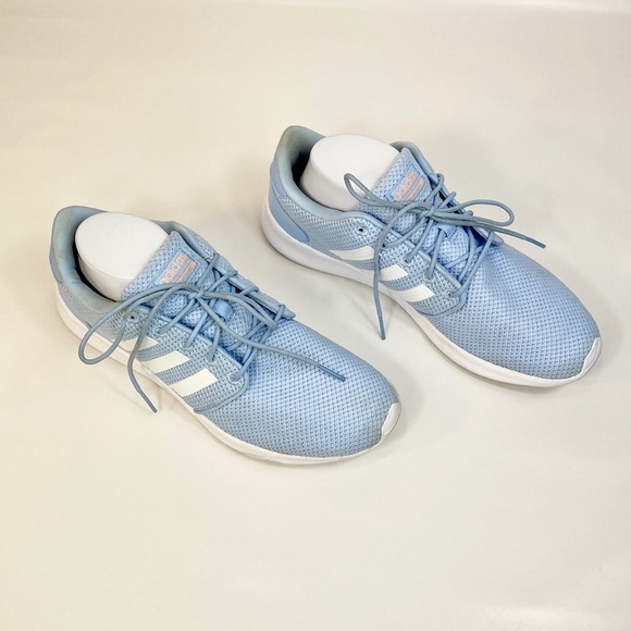 Adidas’s Cloudform QT Racer Sneaker, Light Blue, Running Shoe, Women’s US 9 - Picture 3 of 7